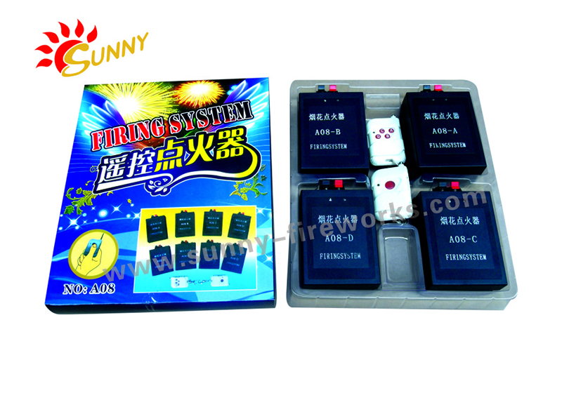 A08 fireworks firing system