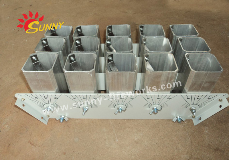 2 inch Aluminum single shot racks